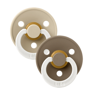Biberon BIBS Colour Pacifier GLOW - 2 copë