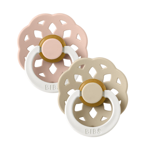 Biberon BIBS Boheme Pacifier GLOW - 2 copë