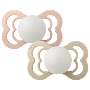 Biberon BIBS Supreme Pacifier GLOW - 2 copë