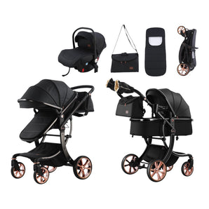Karrocë Kidilo - Set 3në1